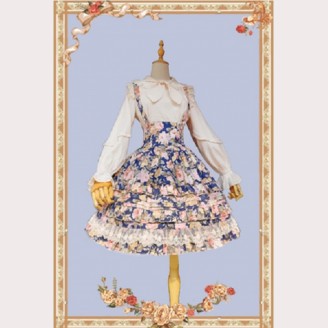 Pretty Rose Lolita Strap Skirt by Infanta (IN996)